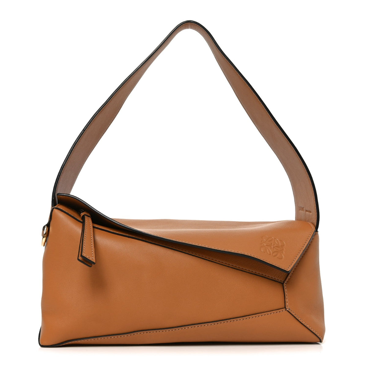 Calfskin Puzzle Hobo Warm Desert