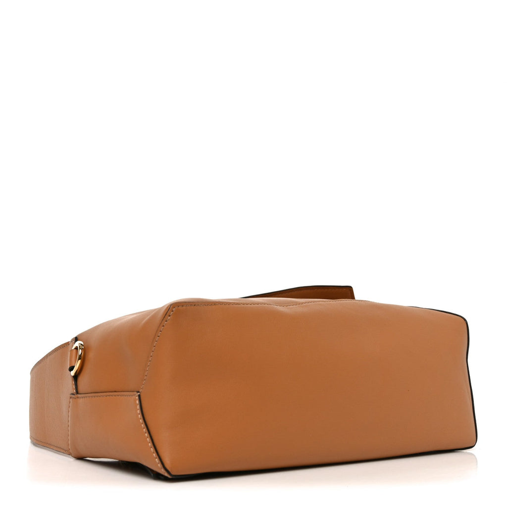 Calfskin Puzzle Hobo Warm Desert