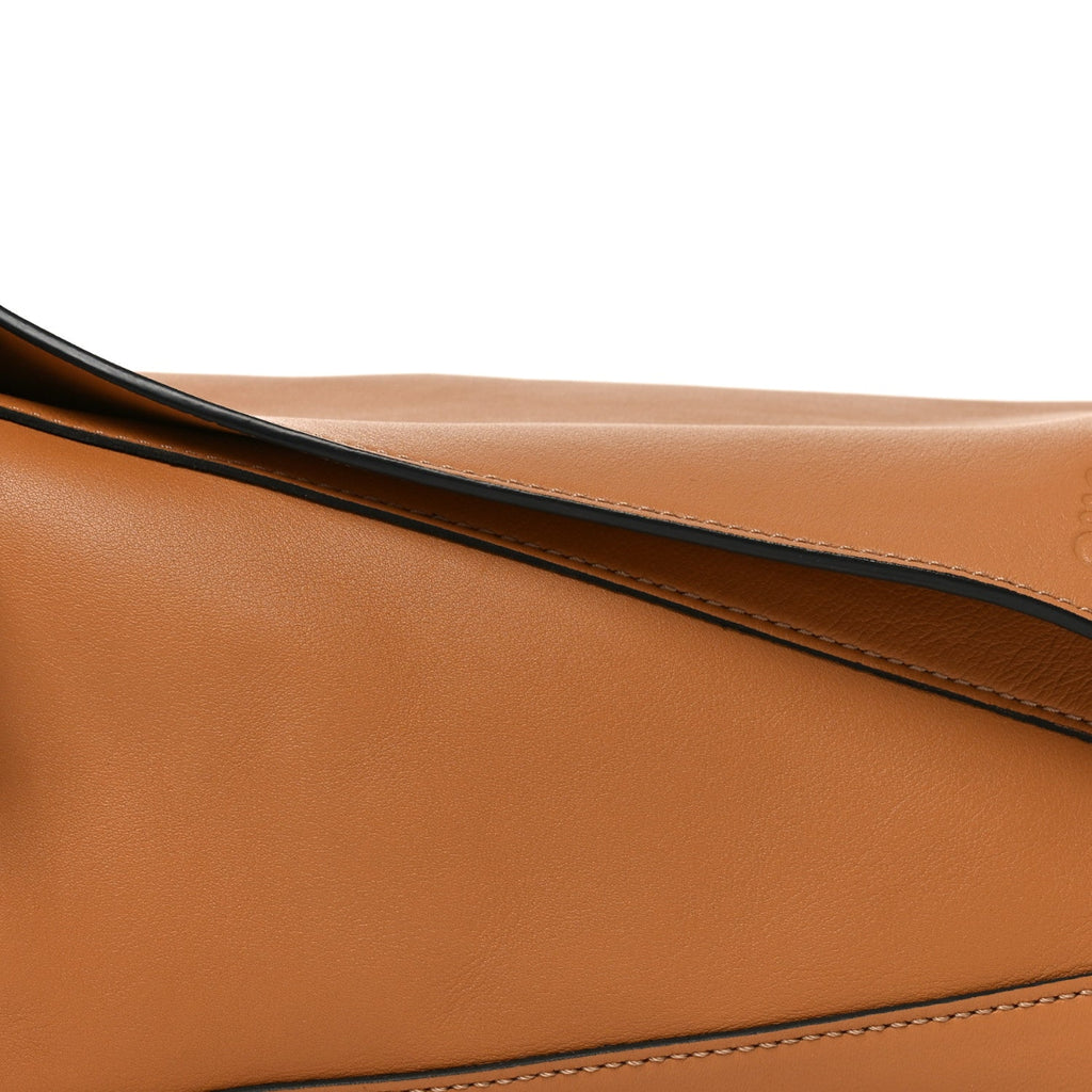 Calfskin Puzzle Hobo Warm Desert