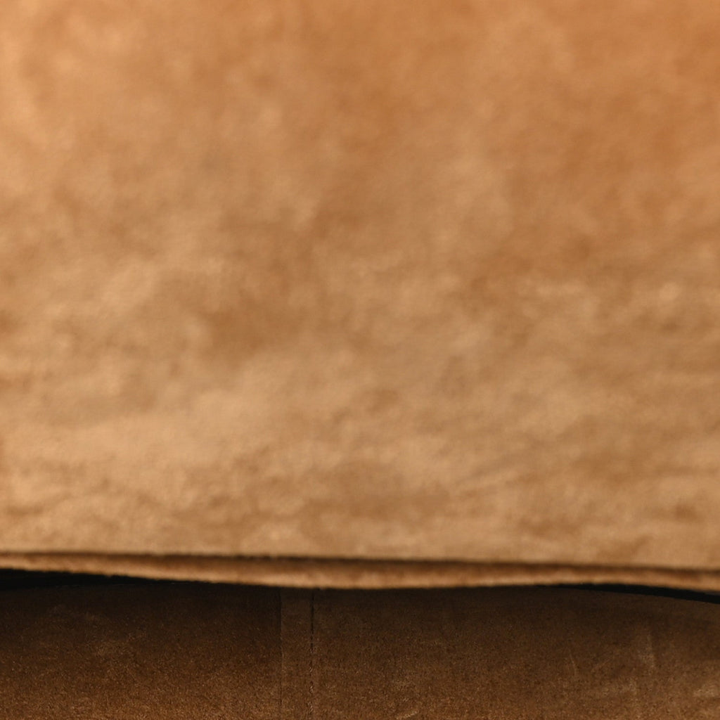 Grained Calfskin Mini Gate Crossbody Bag Light Oat