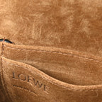 Grained Calfskin Mini Gate Crossbody Bag Light Oat