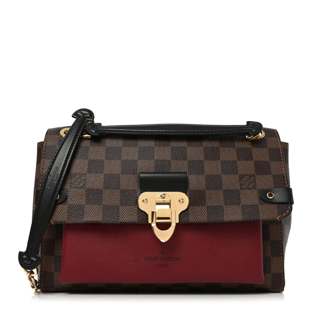 Damier Ebene Vavin PM Bordeaux