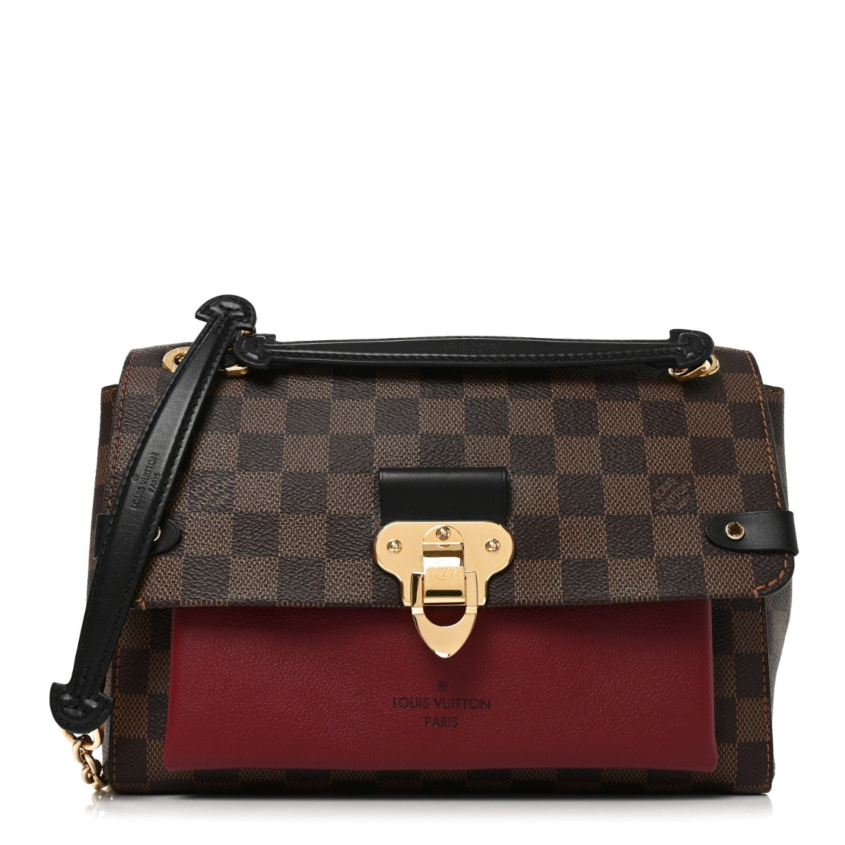 Damier Ebene Vavin PM Bordeaux