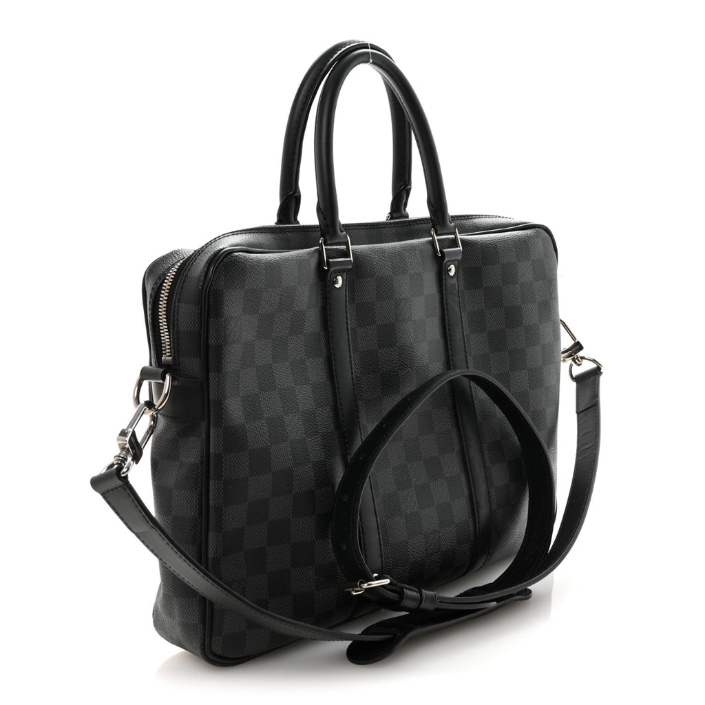 Damier Graphite Porte Documents Voyage PM
