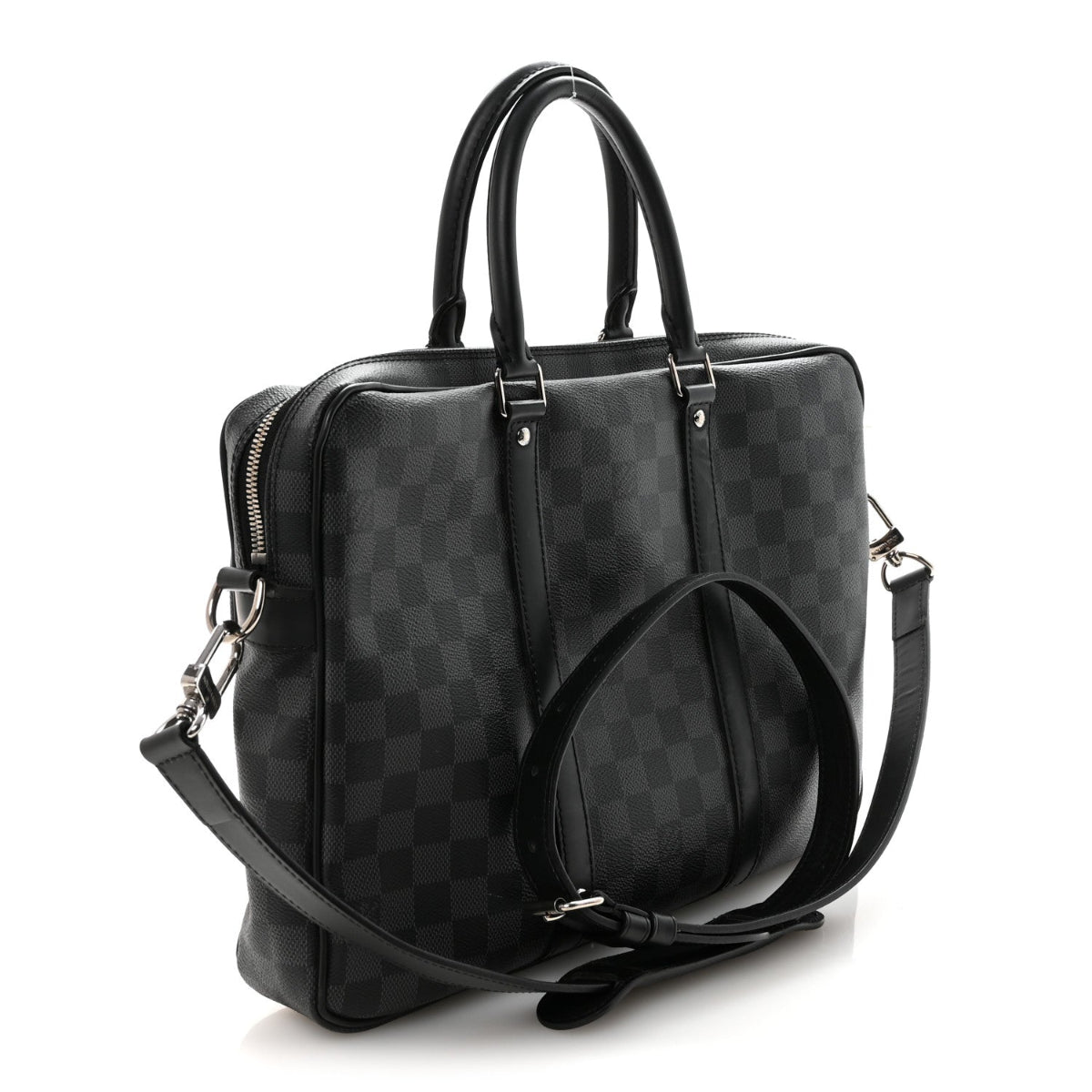 Damier Graphite Porte Documents Voyage PM