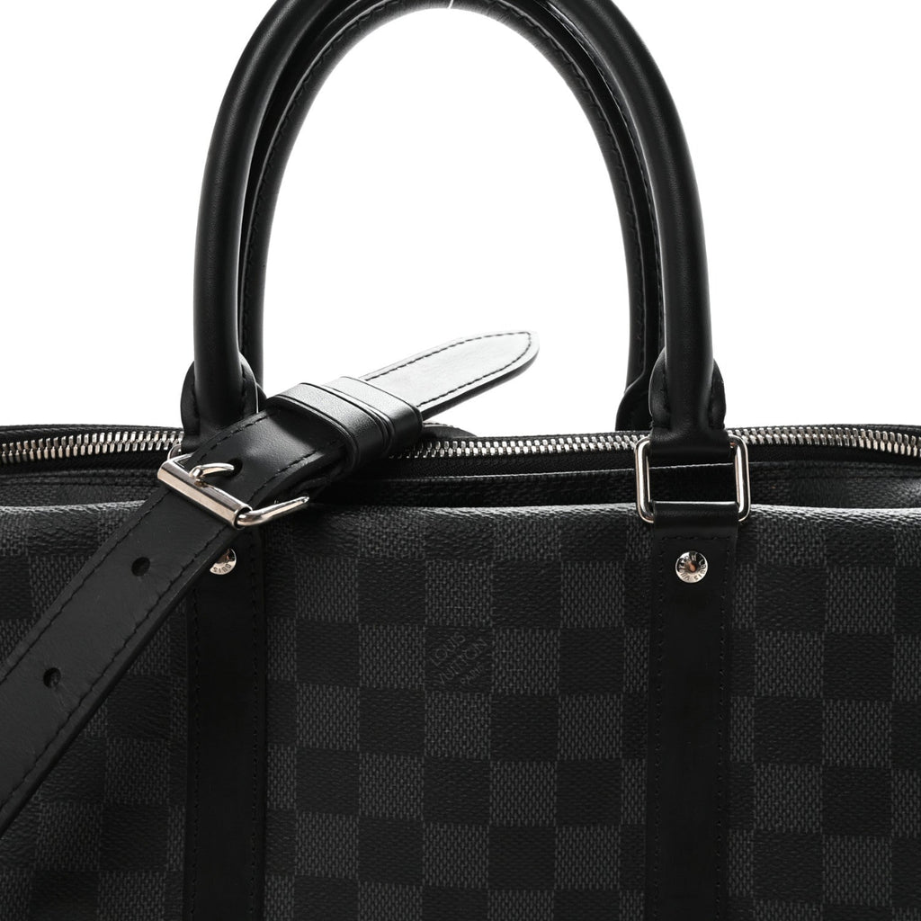 Damier Graphite Porte Documents Voyage PM