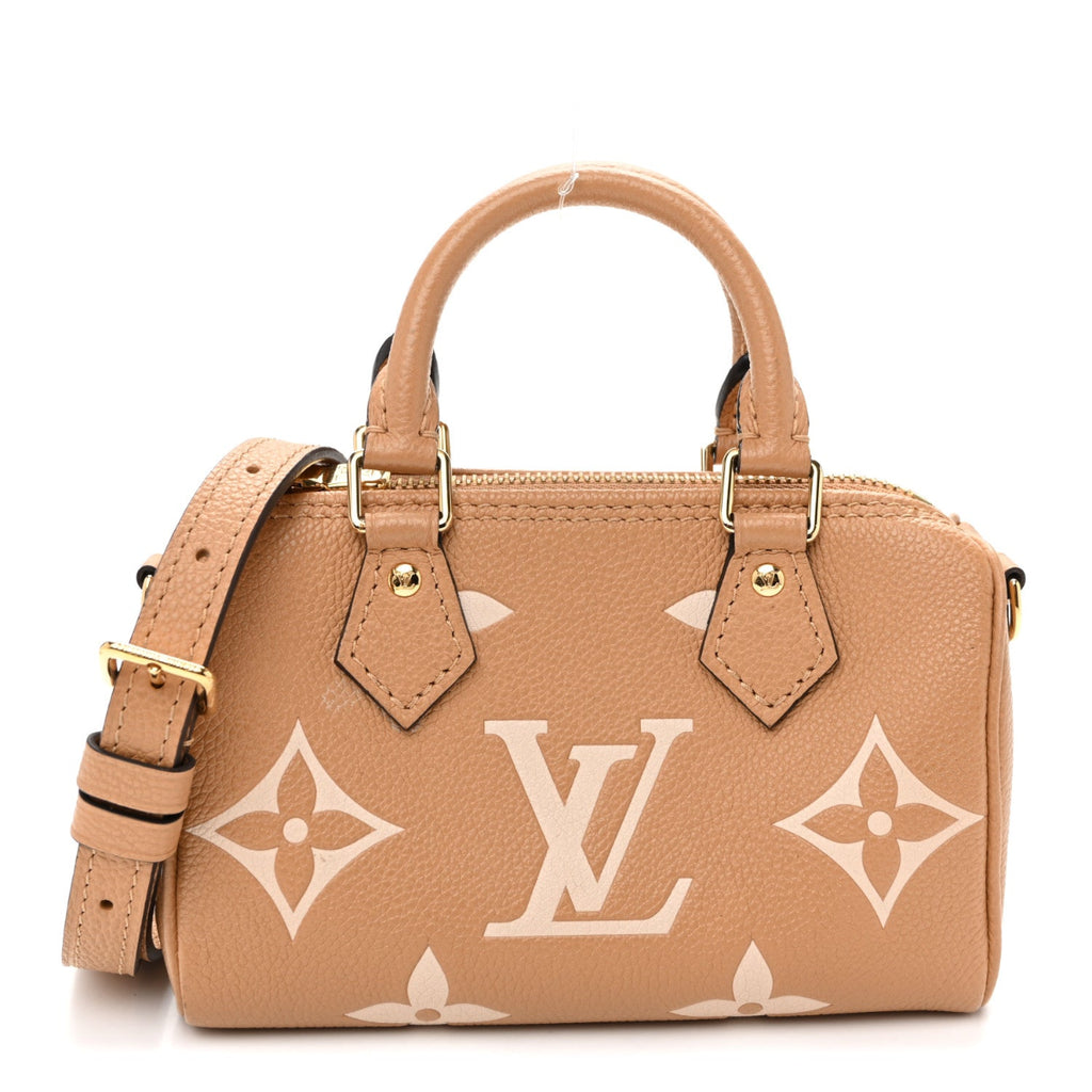 Empreinte Monogram Giant Nano Speedy Arizona Crème