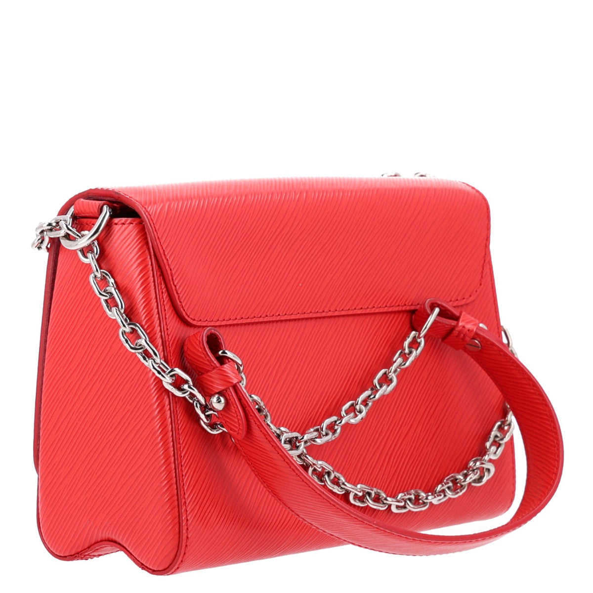 Epi Twist Shoulder Bag MM Coquelicot