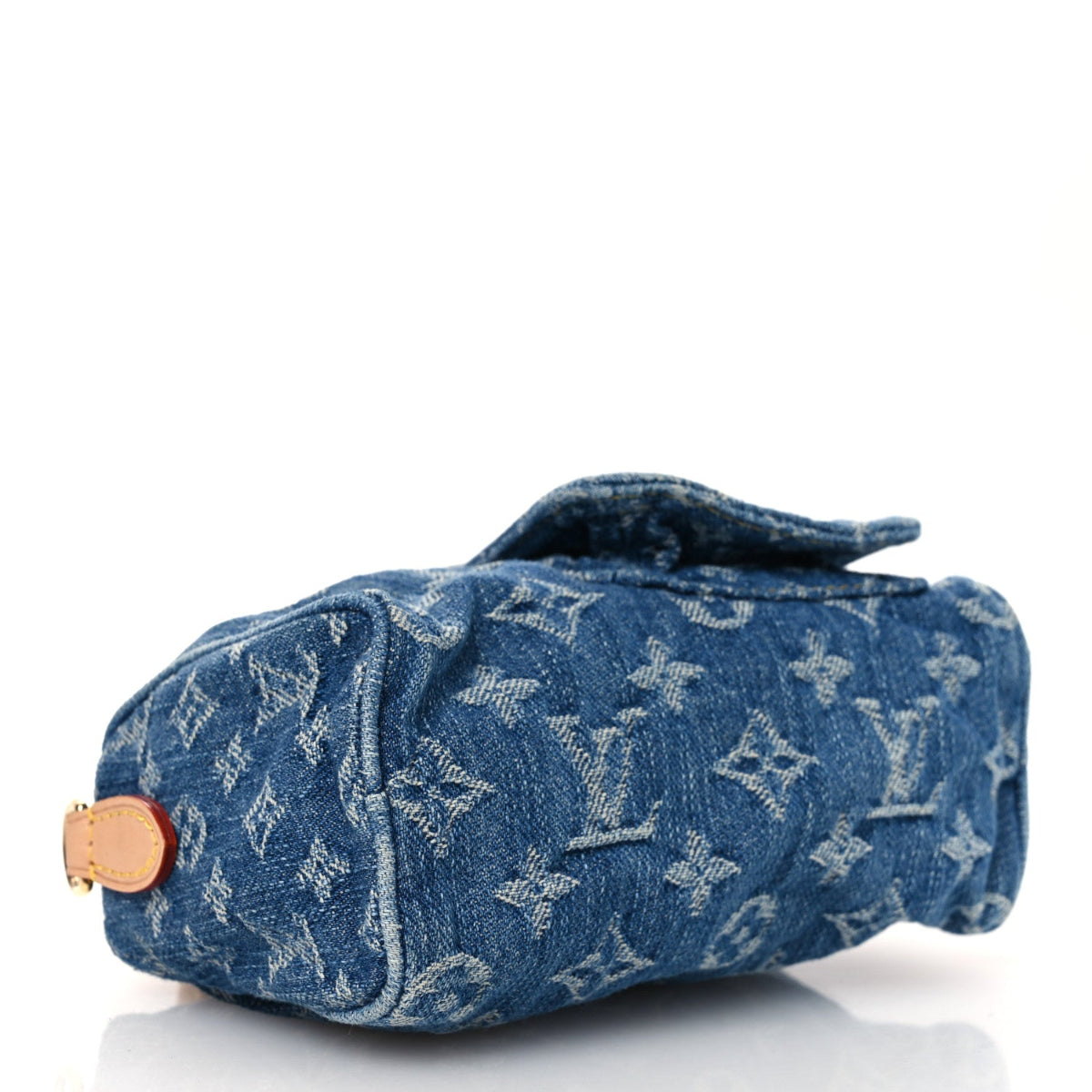 Monogram Denim Nano Speedy Blue
