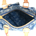 Monogram Denim Nano Speedy Blue