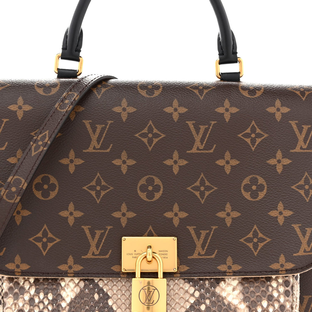 Monogram Snakeskin Marignan