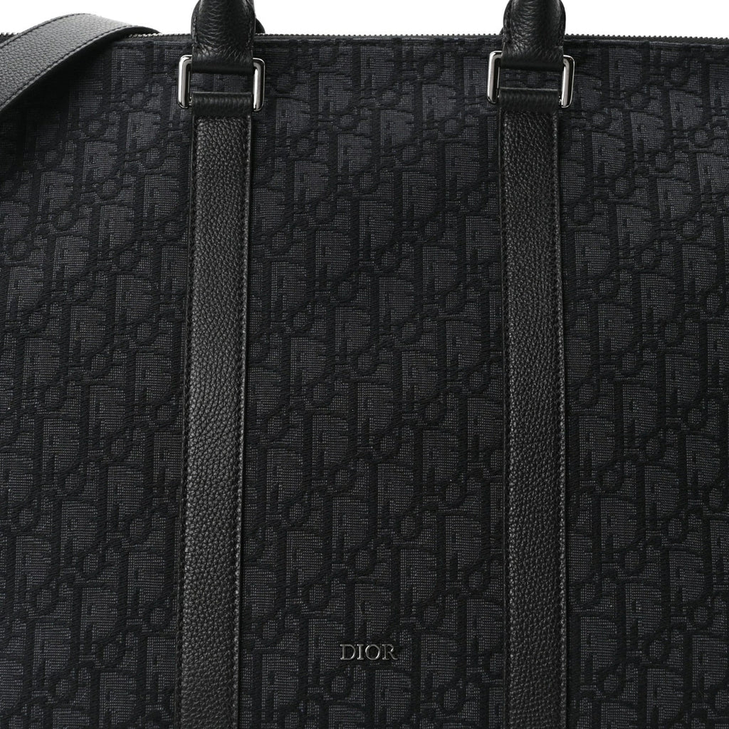 Maxi Oblique Jacquard Weekender 40 Black