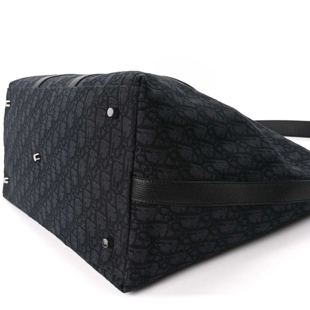 Maxi Oblique Jacquard Weekender 40 Black