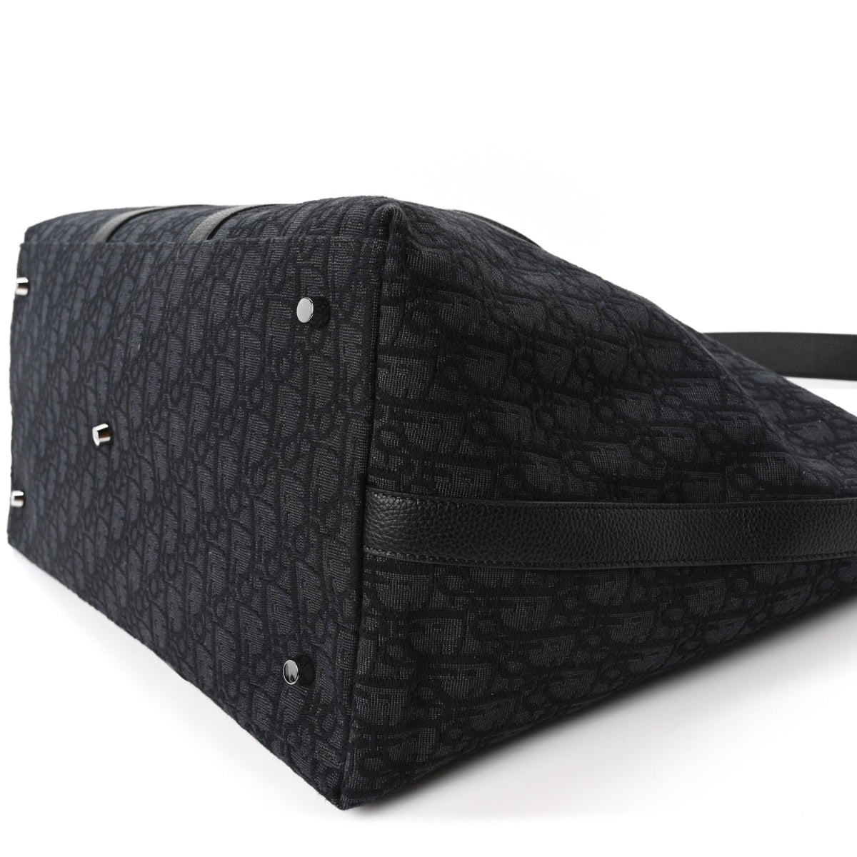 Maxi Oblique Jacquard Weekender 40 Black