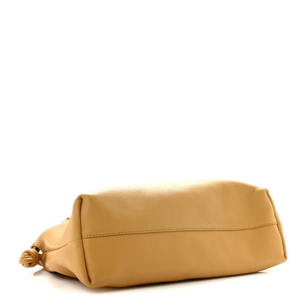 Mellow Nappa Donut Medium Chain Flamenco Knot Clutch Sahara