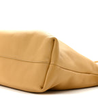 Mellow Nappa Donut Medium Chain Flamenco Knot Clutch Sahara