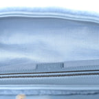 Merino Wool Matelasse Small GG Marmont Shoulder Bag Cadet Blue