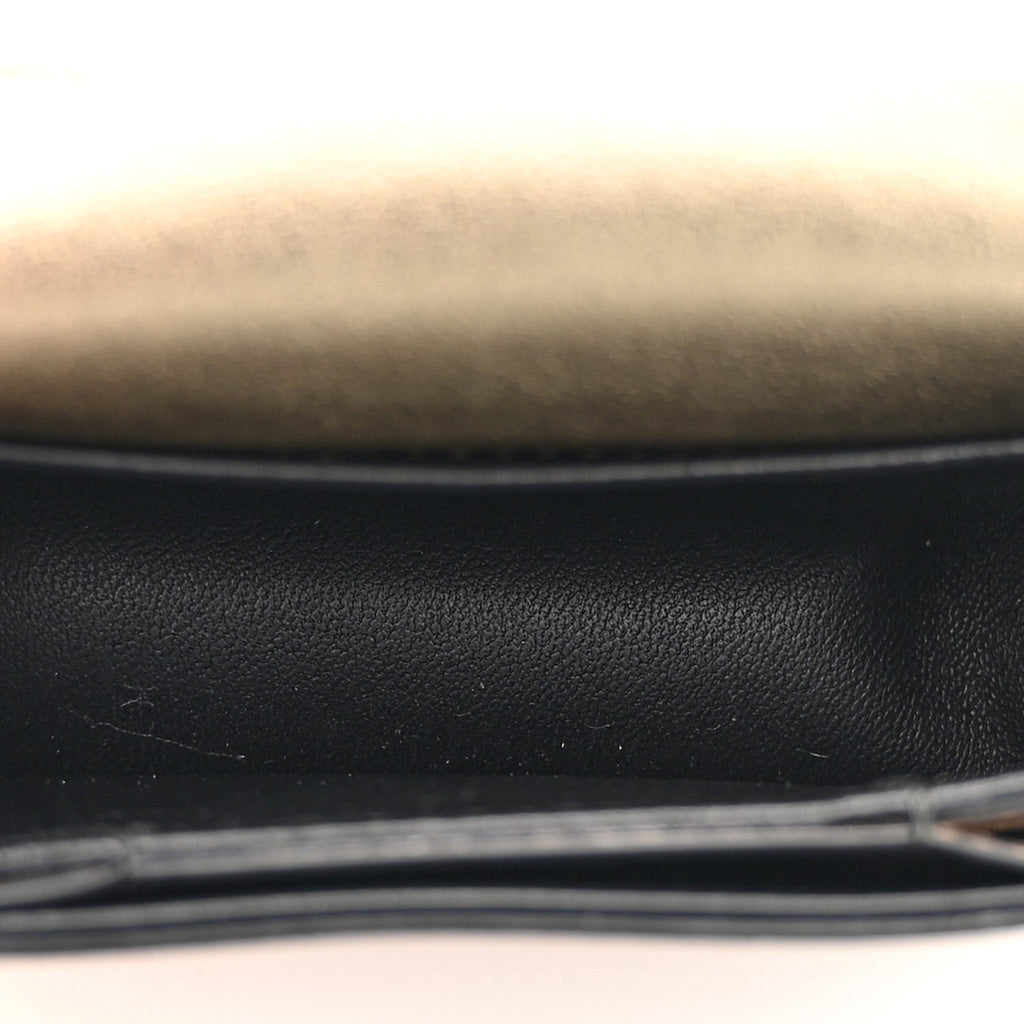 Metallic Calfskin Serpenti Forever Micro Bag Gold