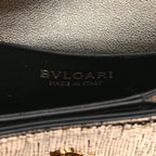 Metallic Calfskin Serpenti Forever Micro Bag Gold