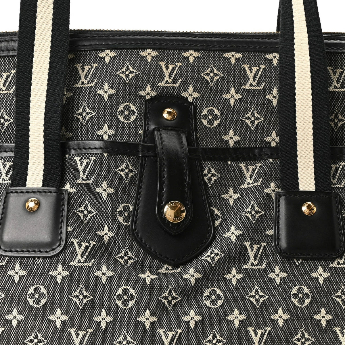 Mini Monogram Mary Kate Cabas Black