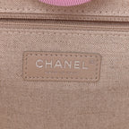 Mixed Fibers Small Deauville Tote Dark Pink