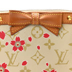 Monogram Cherry Blossom Pochette Accessories Red