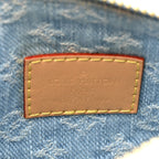 Monogram Denim Nano Speedy Sky Blue