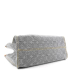 Monogram Denim Onthego MM Washed Grey