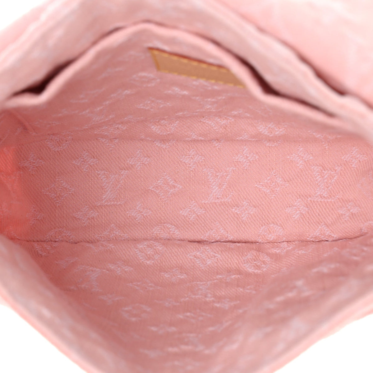 Monogram Denim Sunset Washed Pink