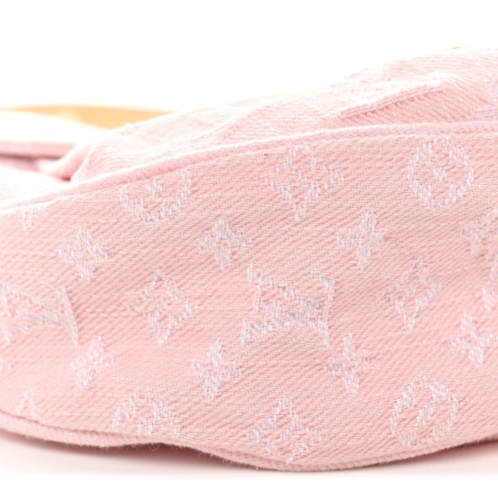 Monogram Denim Sunset Washed Pink