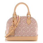 Monogram Embleme Jacquard Alma BB Rose Ruban