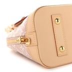 Monogram Embleme Jacquard Alma BB Rose Ruban