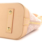 Monogram Embleme Jacquard Alma BB Rose Ruban