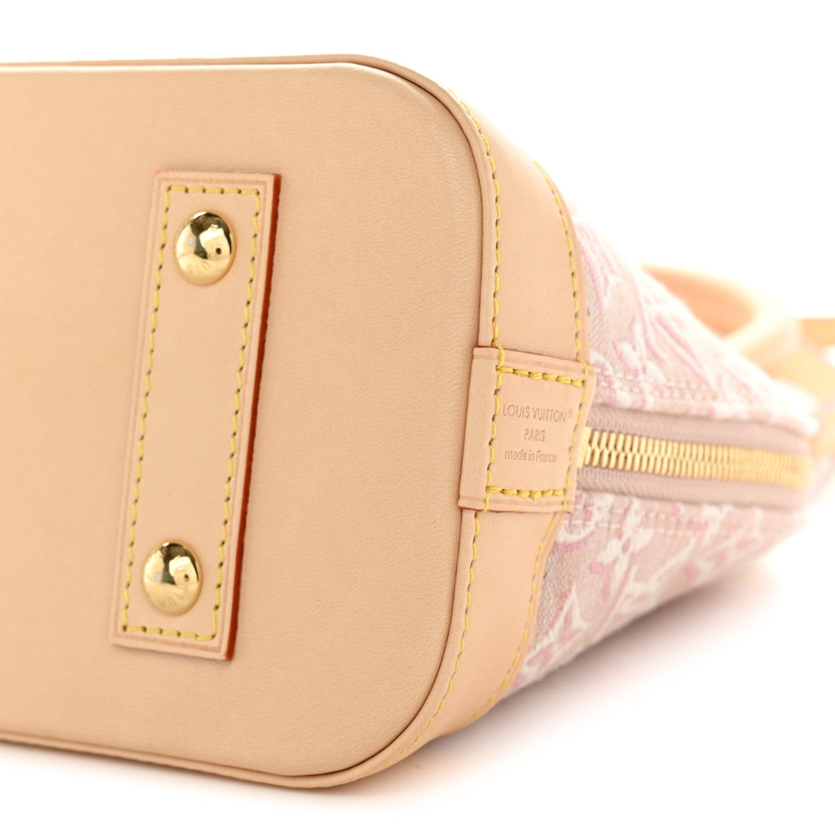 Monogram Embleme Jacquard Alma BB Rose Ruban