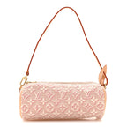 Monogram Embleme Papillon Pochette Rose Ruban