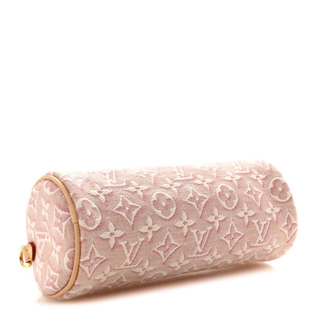 Monogram Embleme Papillon Pochette Rose Ruban