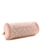 Monogram Embleme Papillon Pochette Rose Ruban