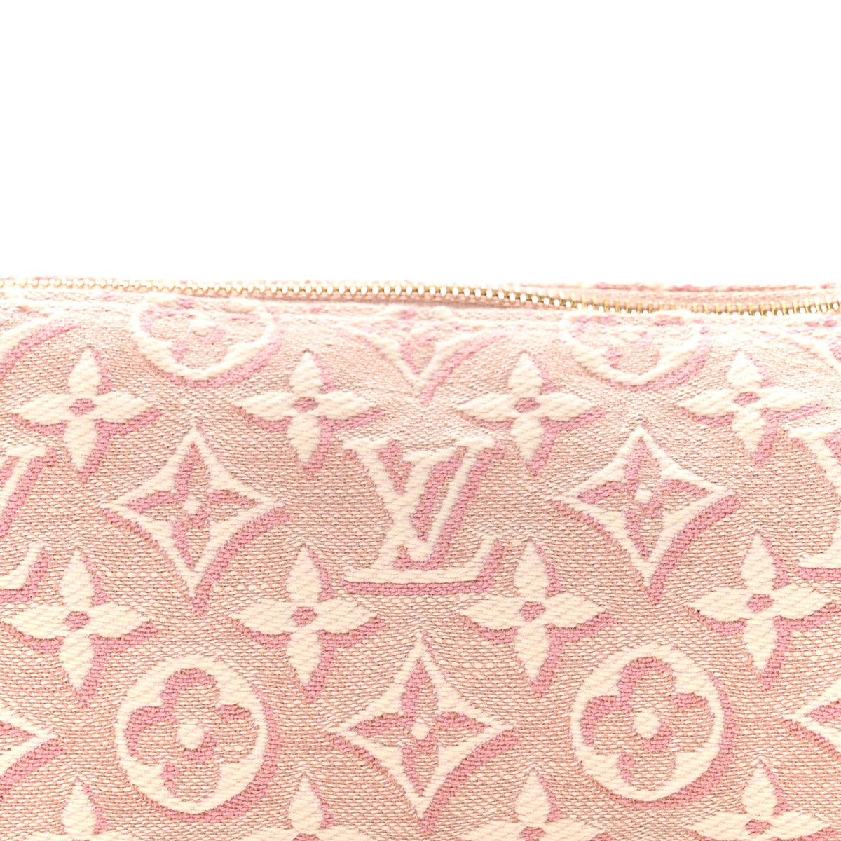 Monogram Embleme Papillon Pochette Rose Ruban