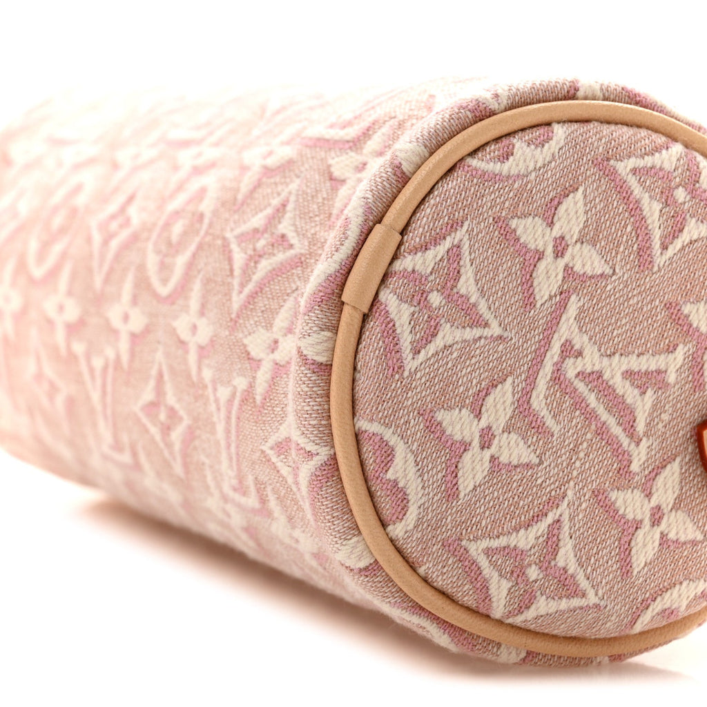 Monogram Embleme Papillon Pochette Rose Ruban