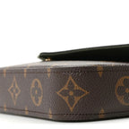 Monogram Felicie Strap & Go Kaki