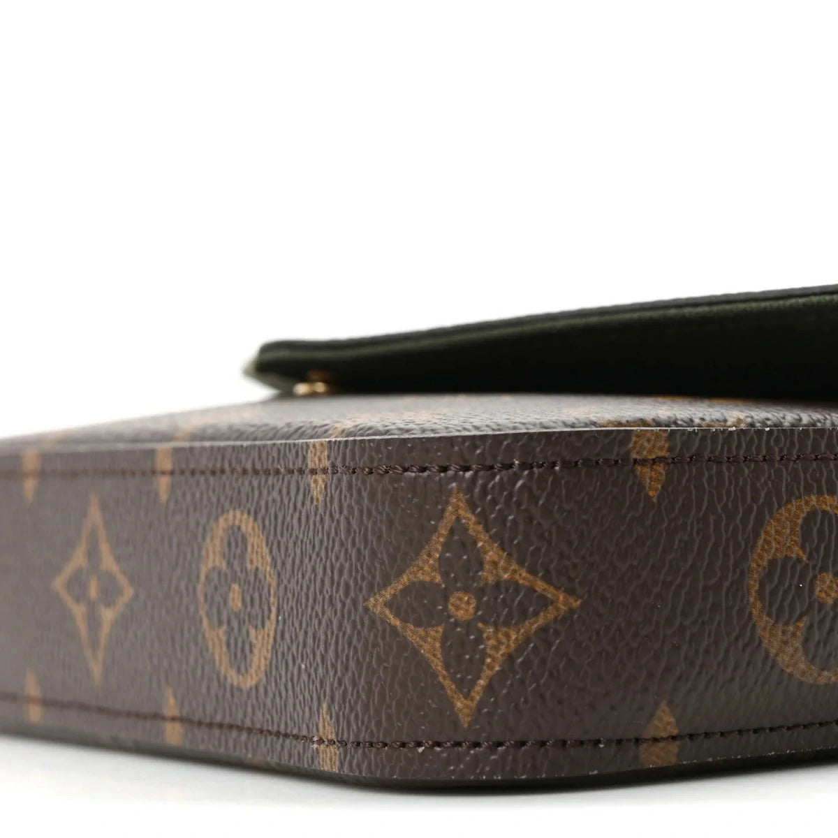 Monogram Felicie Strap & Go Kaki