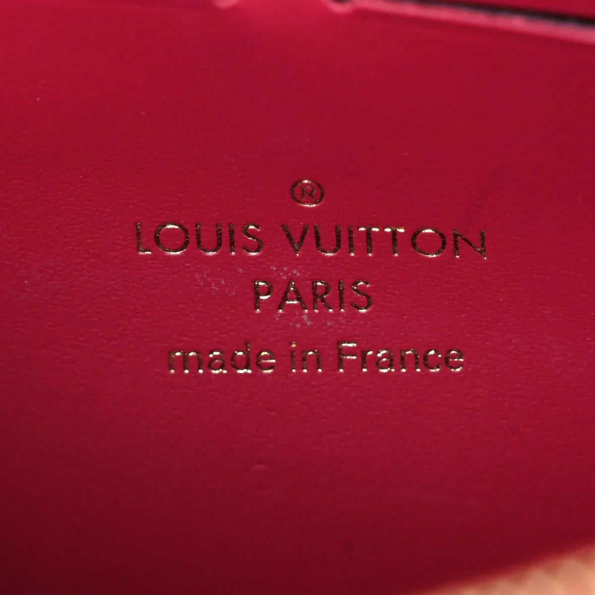 Monogram Flore Chain Wallet Fuchsia