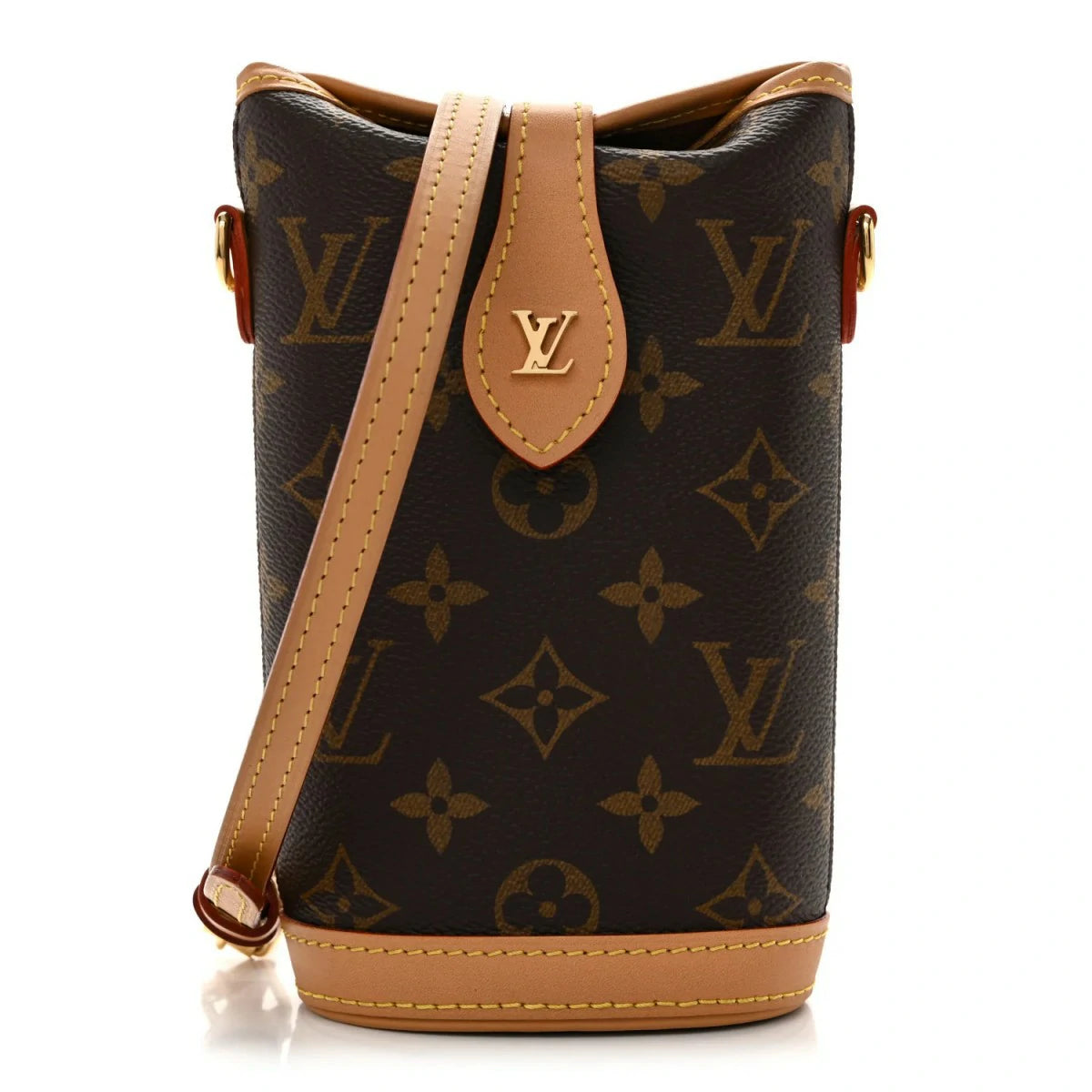 Monogram Fold Me Pouch