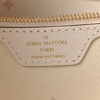 Monogram Giant Spring In The City Neverfull MM Sunset Kaki