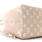 Monogram Giant Spring In The City Neverfull MM Sunset Kaki
