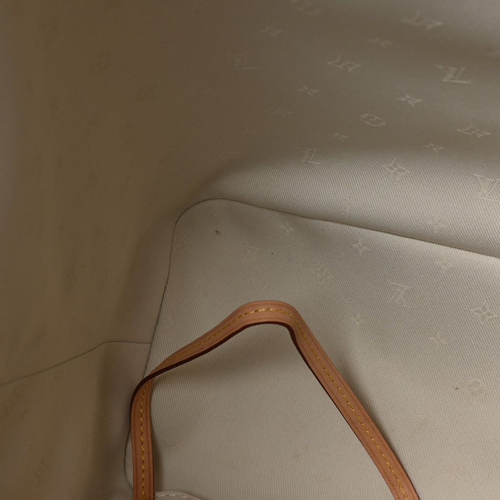 Monogram Jacquard Neverfull MM Multicolor Beige