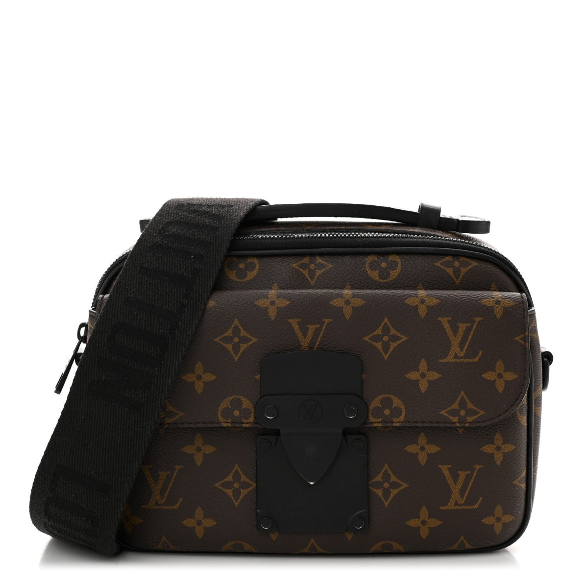 Monogram Macassar S Lock Messenger