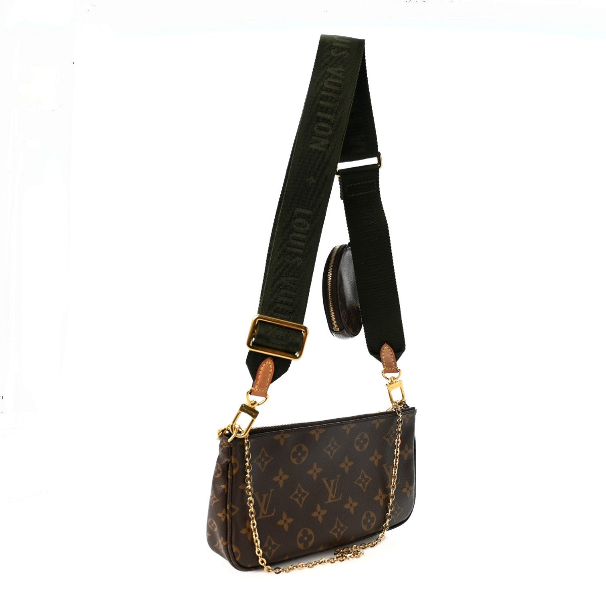 Monogram Multi Pochette Accessories Kaki