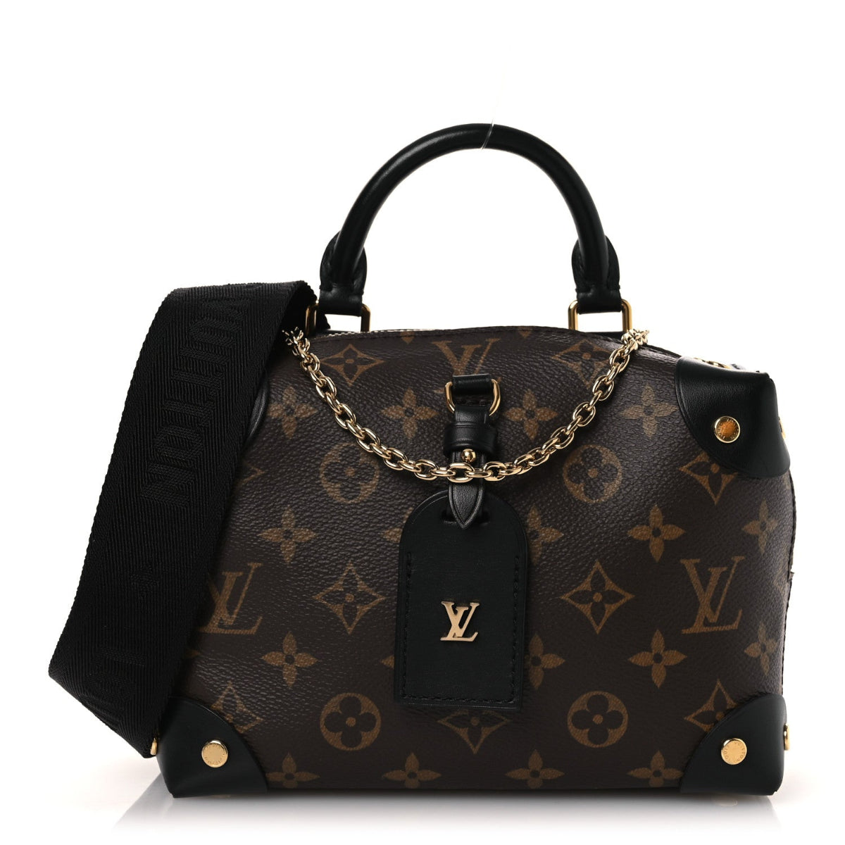 Monogram Petite Malle Souple Black