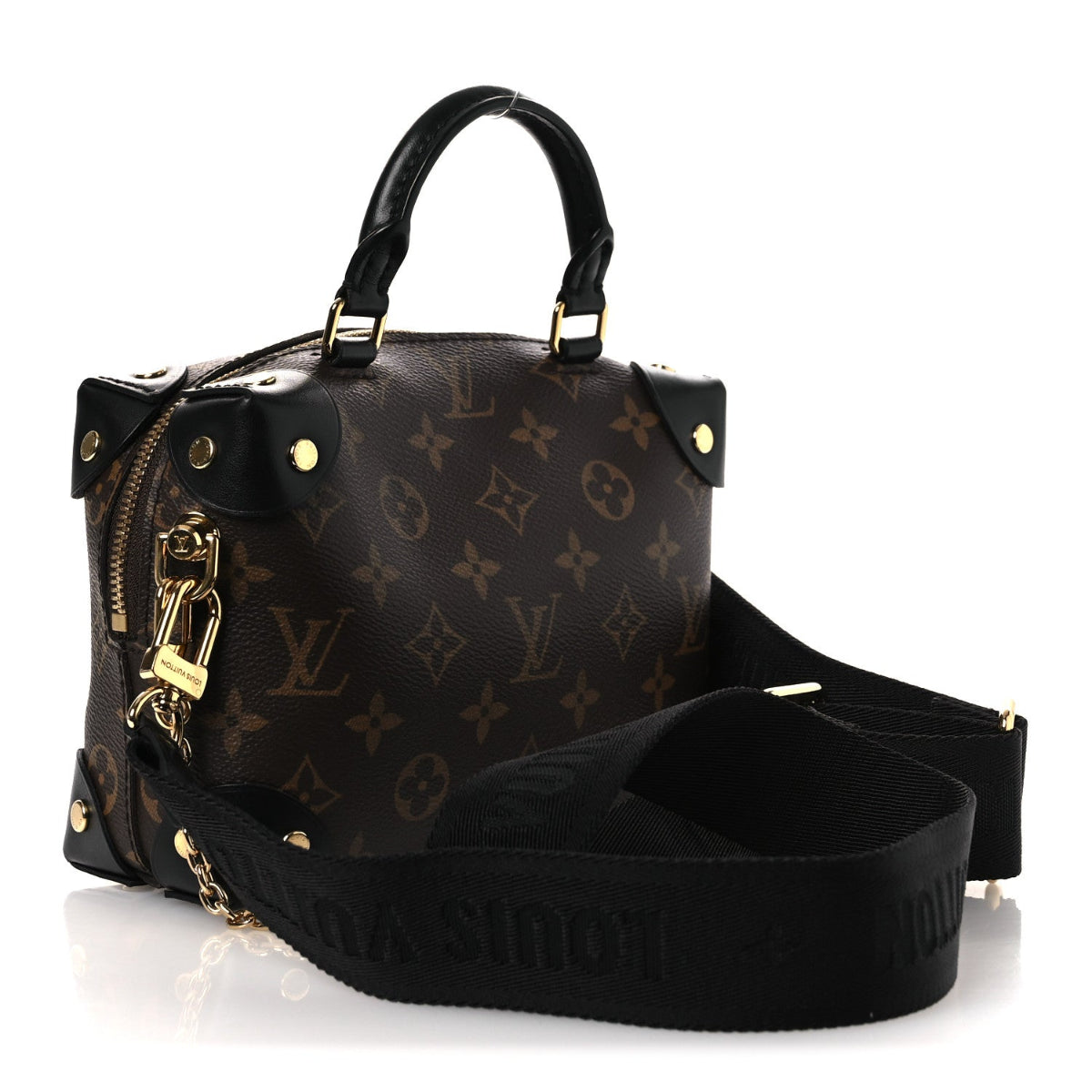 Monogram Petite Malle Souple Black